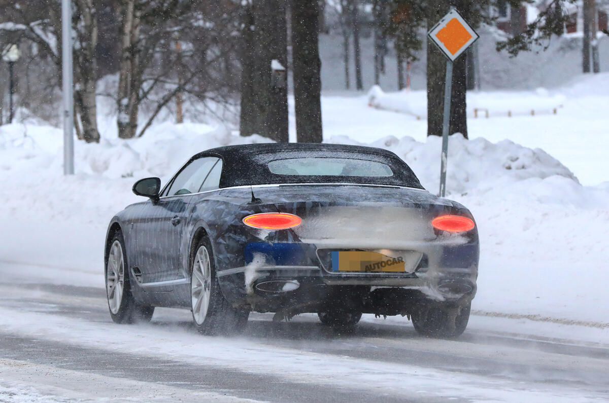 2019 Bentley Continental GT C to be brand’s sportiest drop-top
