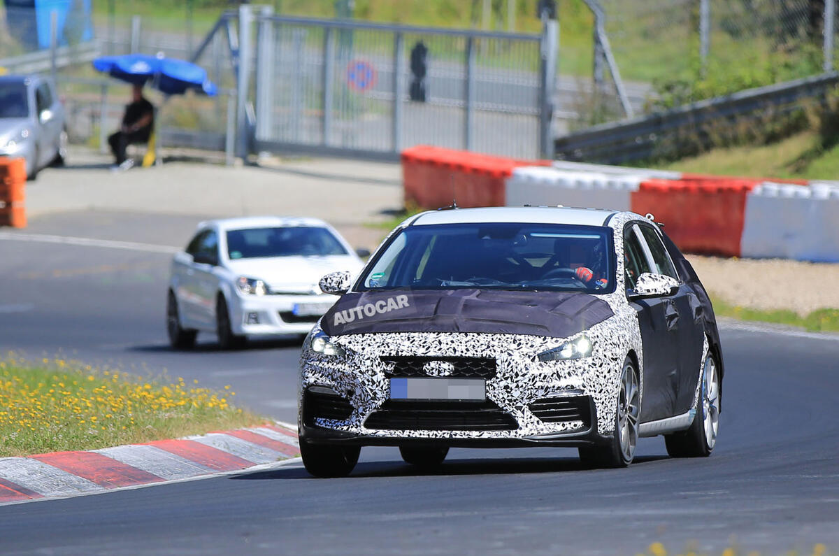 Hyundai i30N hot hatch - new spy pictures