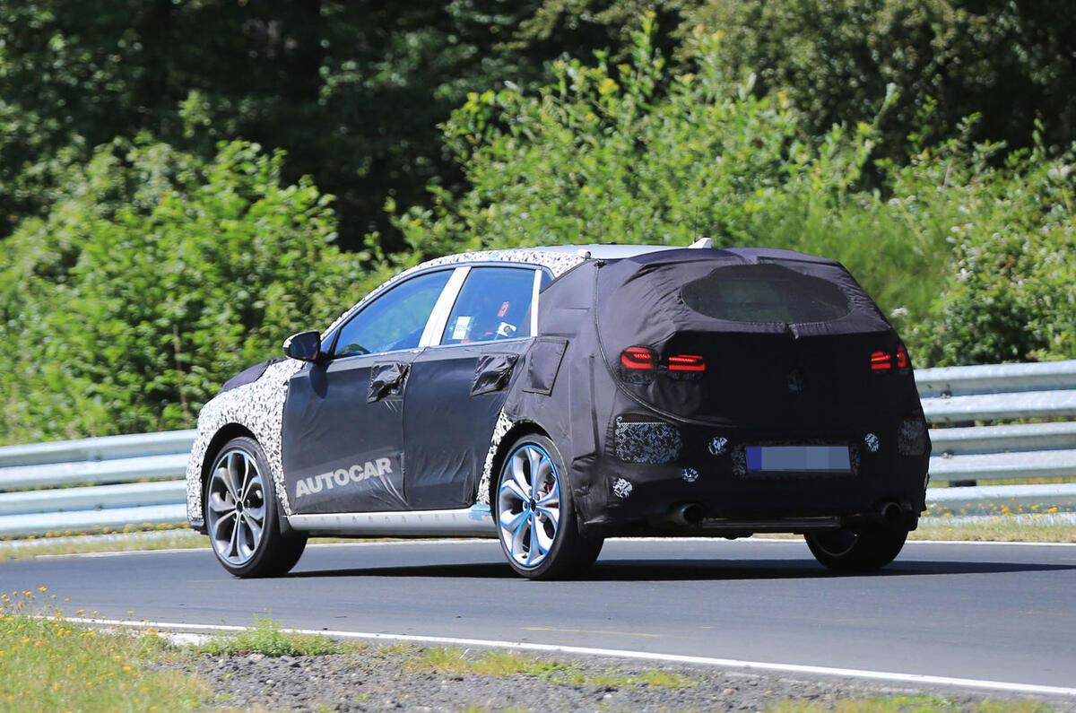 Hyundai i30N hot hatch - new spy pictures