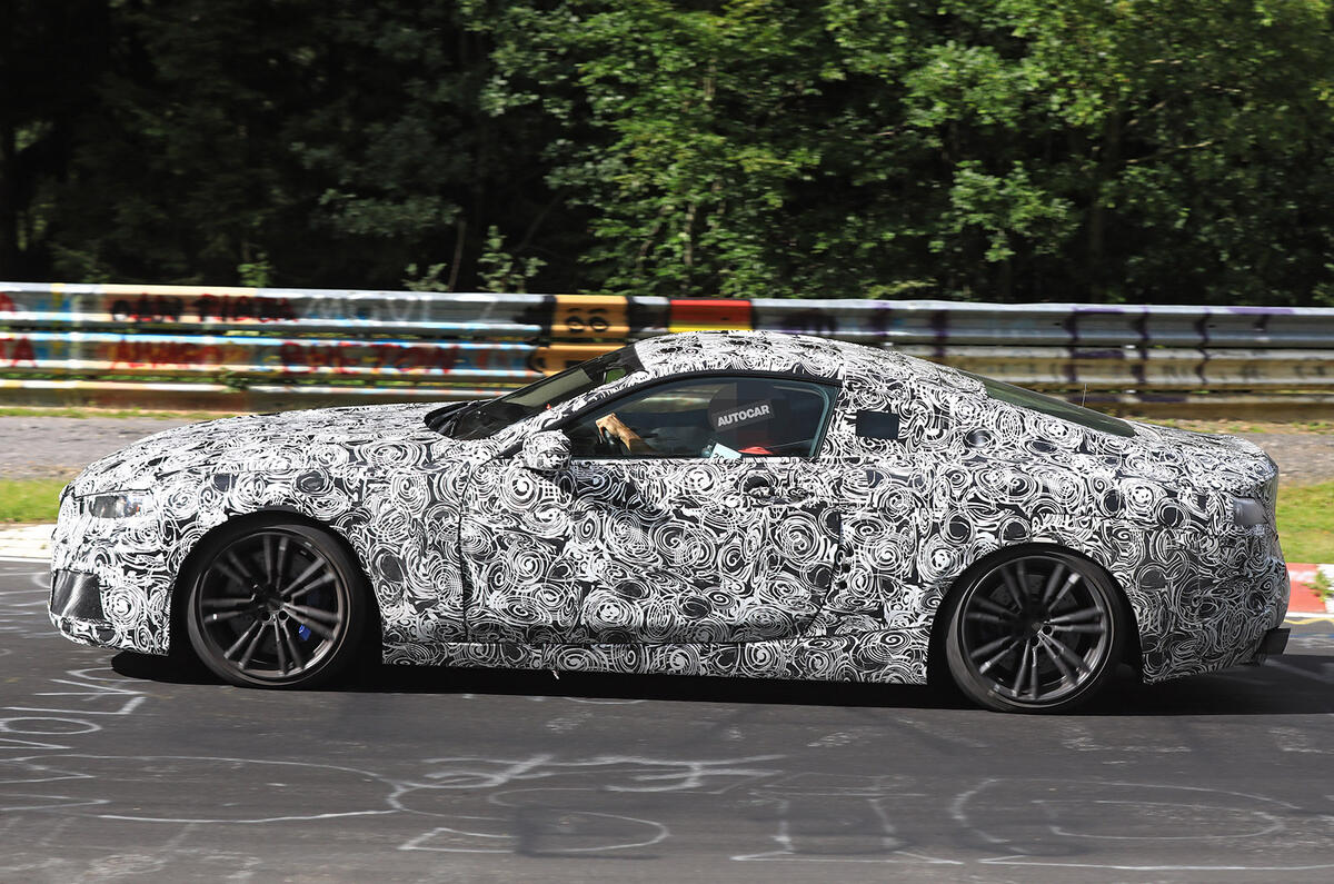 BMW M8 takes to the Nürburgring