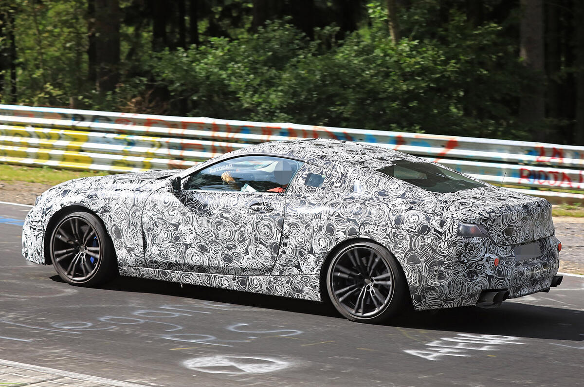 BMW M8 takes to the Nürburgring