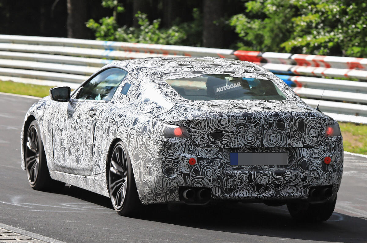 BMW M8 takes to the Nürburgring