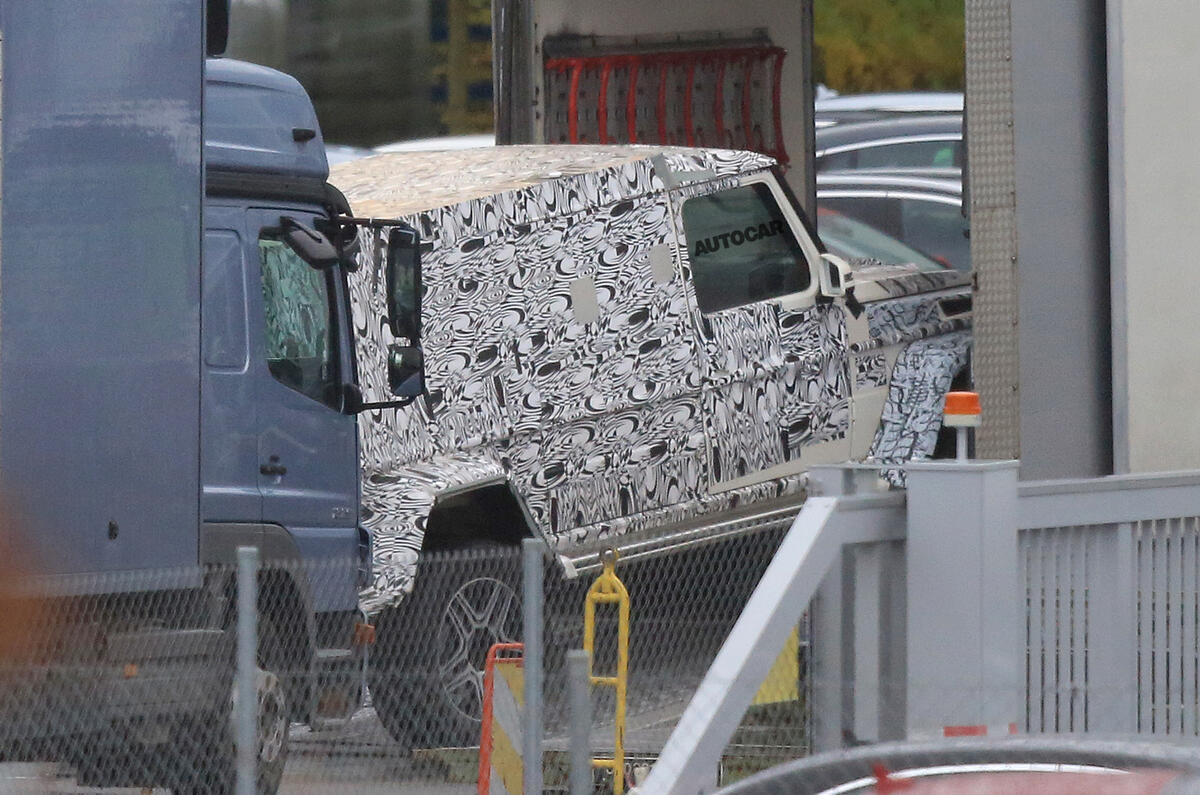 2018 Mercedes-Benz G-Class - spy pictures of AMG G 63