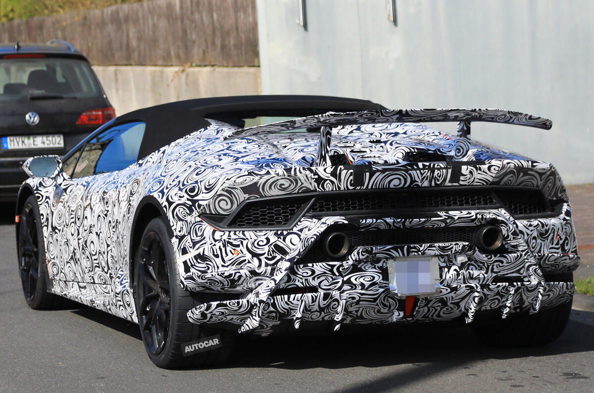 631bhp Lamborghini Huracan Spyder Performante