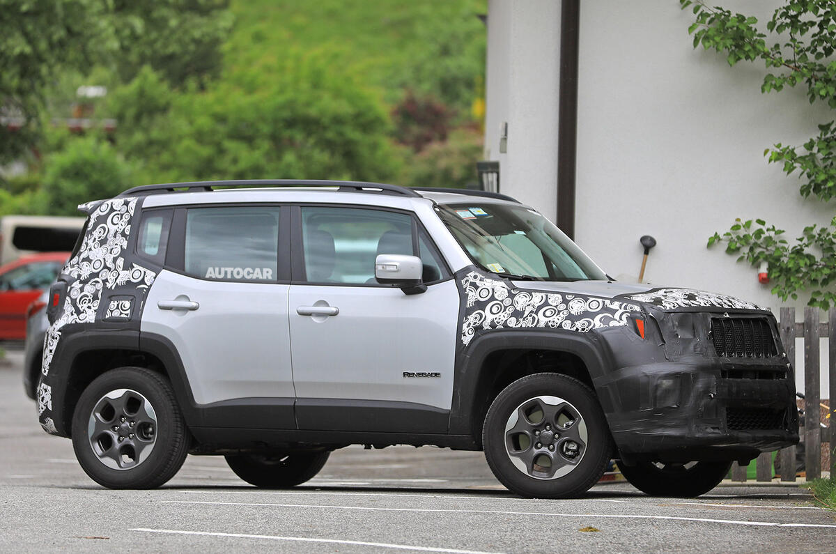 Facelifted Jeep Renegade to get upgraded interior tech and hybrid powertrain