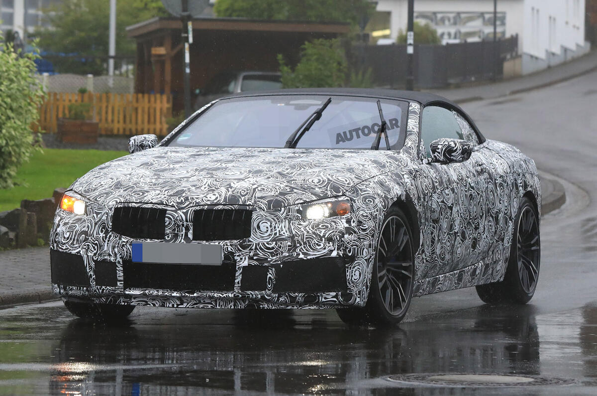 BMW M8 – new pics of M8 Convertible