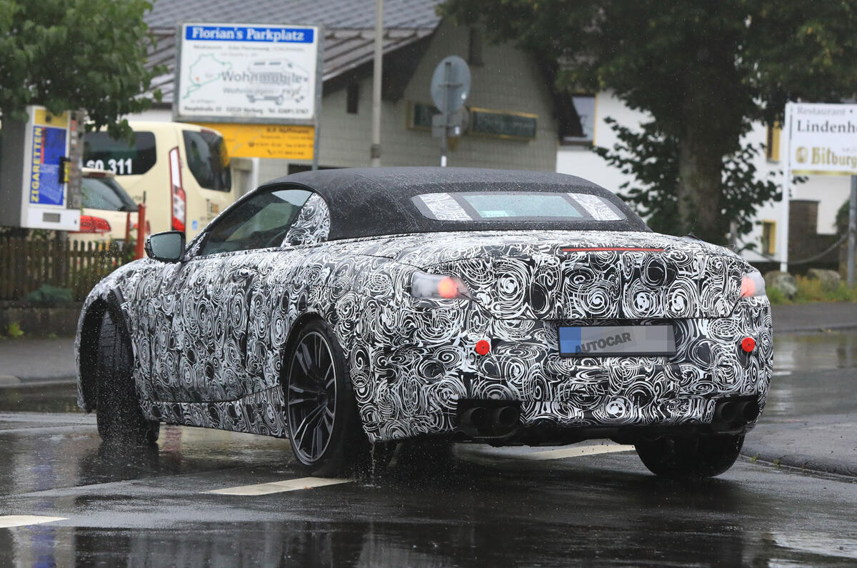 BMW M8 – new pics of M8 Convertible