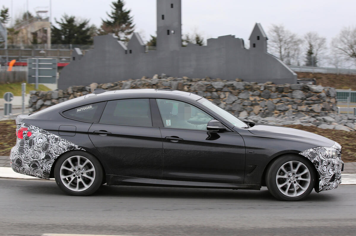 BMW 3 Series GT spy shots