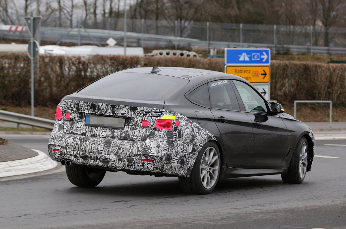 BMW 3 Series GT spy shots