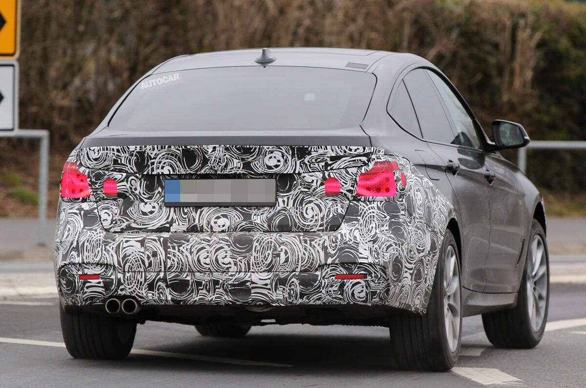 BMW 3 Series GT spy shots