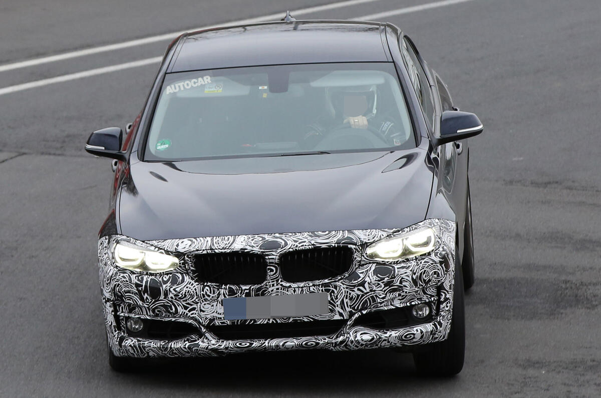 BMW 3 Series GT spy shots