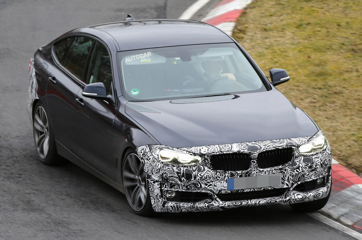 BMW 3 Series GT spy shots