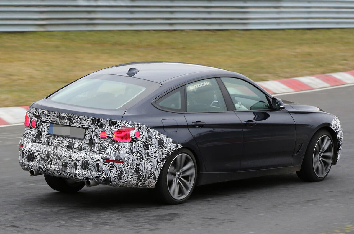 BMW 3 Series GT spy shots