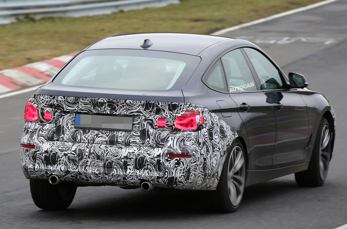 BMW 3 Series GT spy shots
