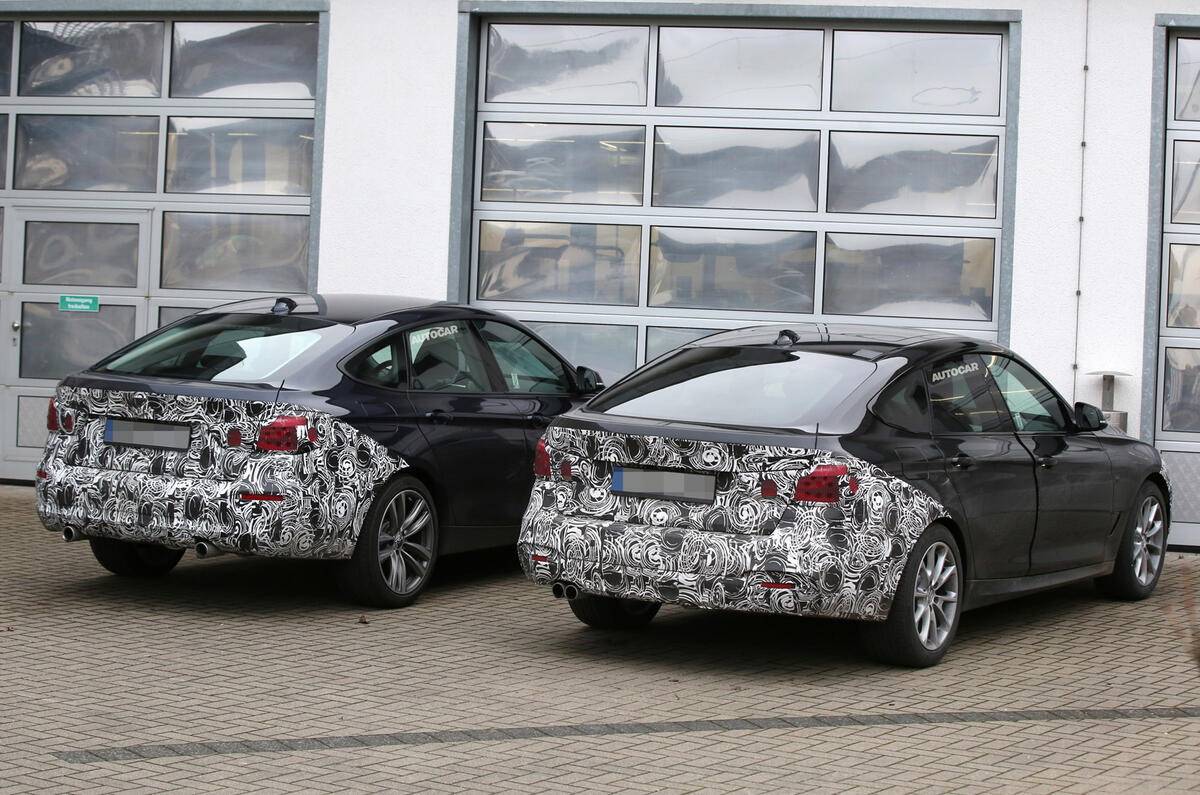 BMW 3 Series GT spy shots