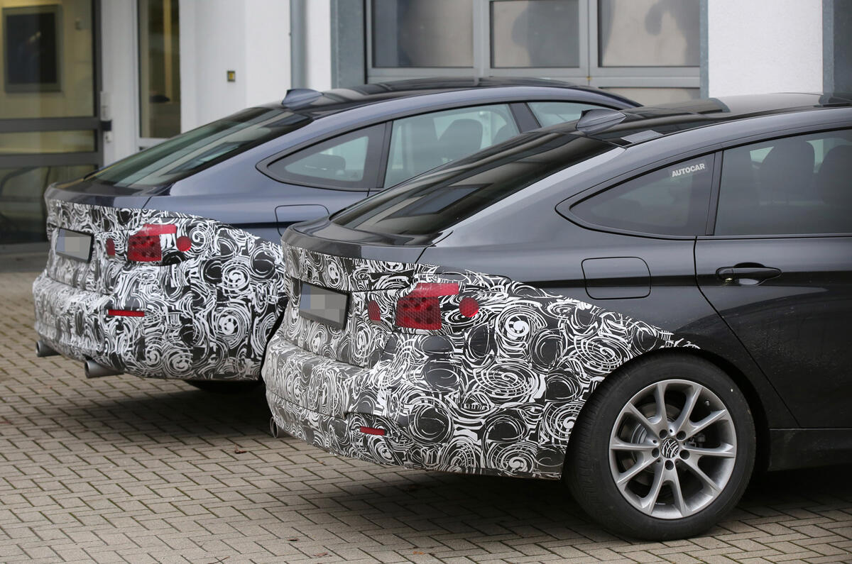 BMW 3 Series GT spy shots