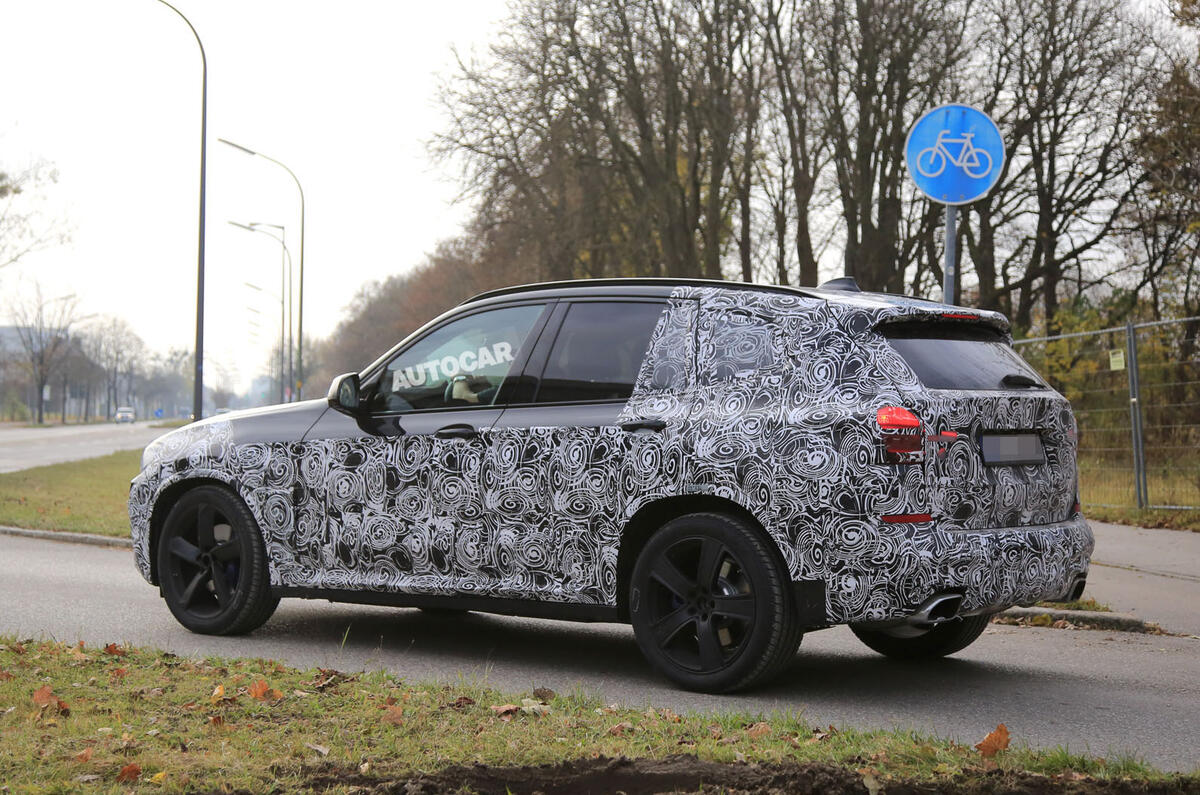 2017 BMW X3 and M Performance model - latest spy pictures