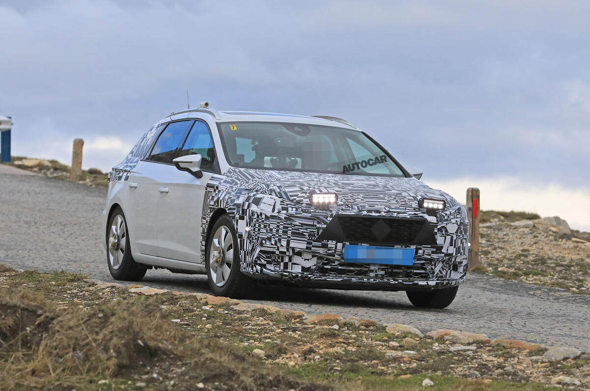 2019 Seat Leon development mule 2019 Seat Leon development mule