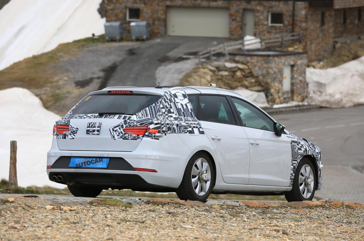 2019 Seat Leon development mule 2019 Seat Leon development mule