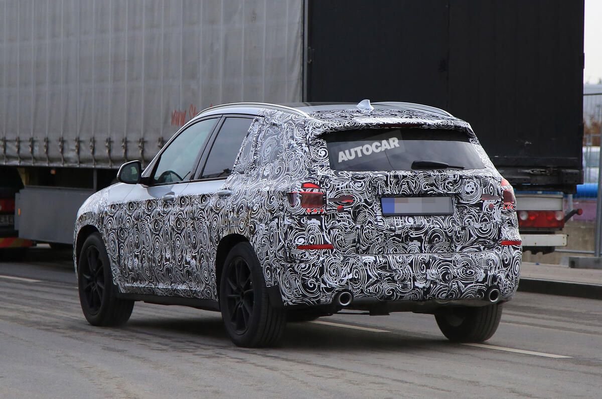 2017 BMW X3 and M Performance model - latest spy pictures