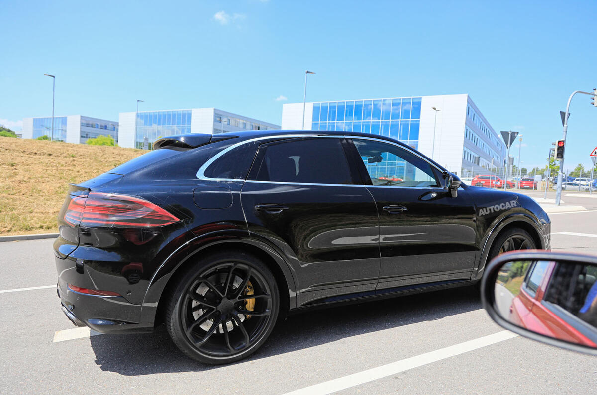 Porsche Cayenne coupé: first pictures of 2019 BMW X6 rival