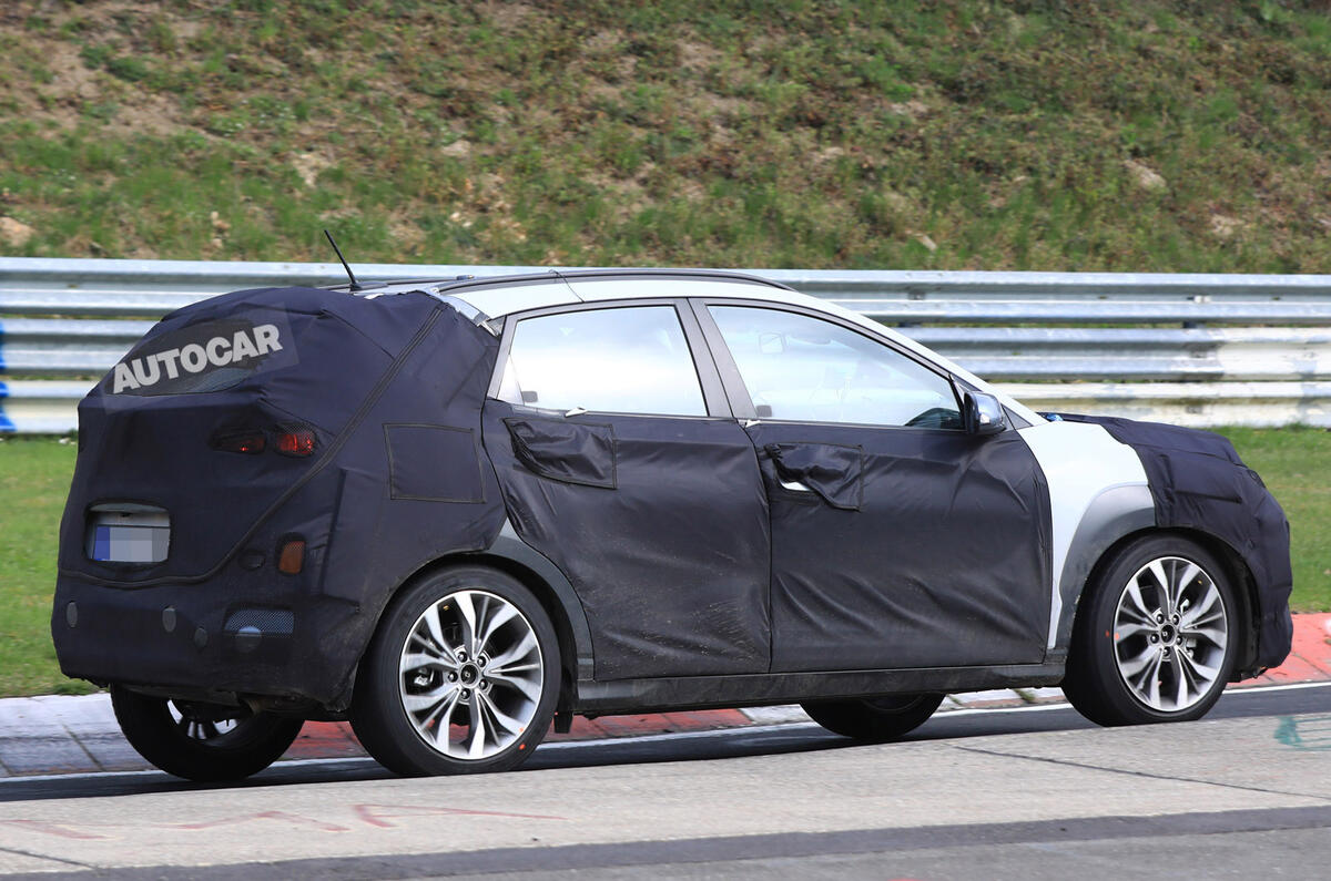 Hyundai Kona spotted Nurburgring testing