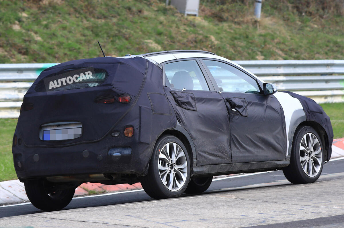 Hyundai Kona spotted Nurburgring testing