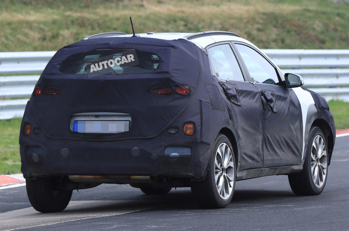 Hyundai Kona spotted Nurburgring testing