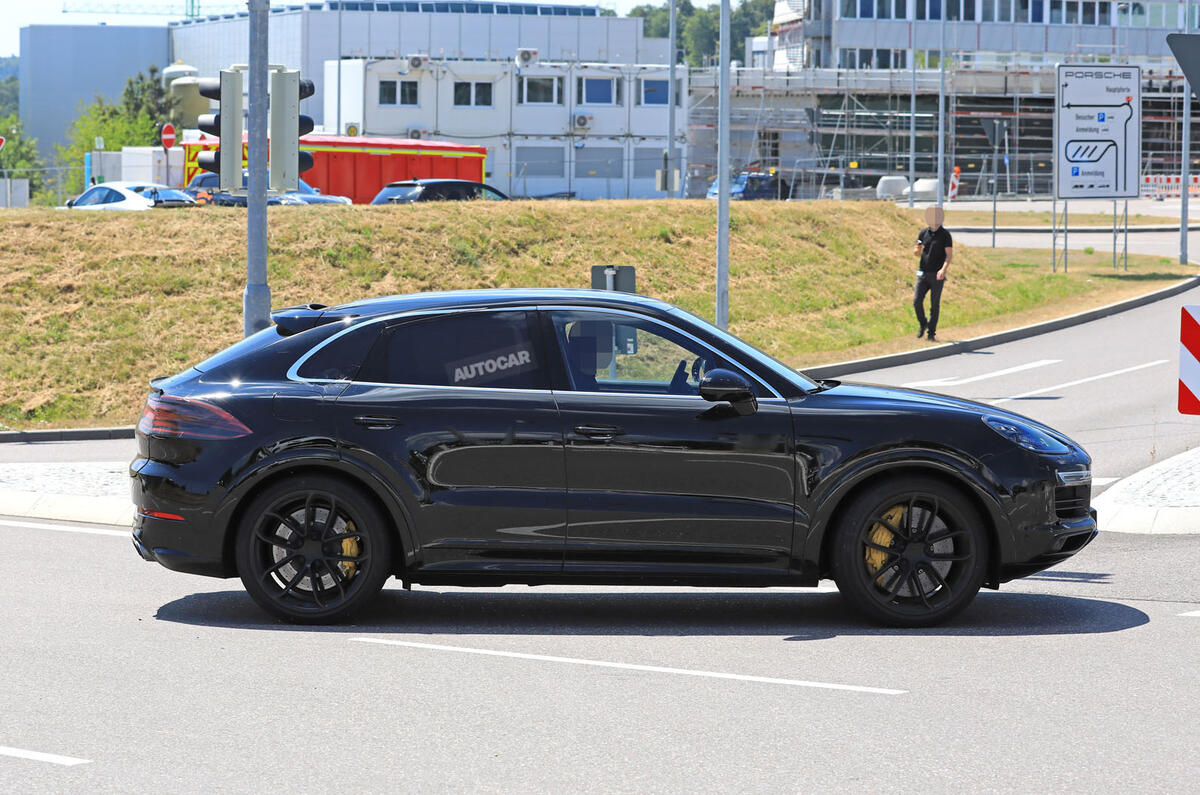 Porsche Cayenne coupé: first pictures of 2019 BMW X6 rival