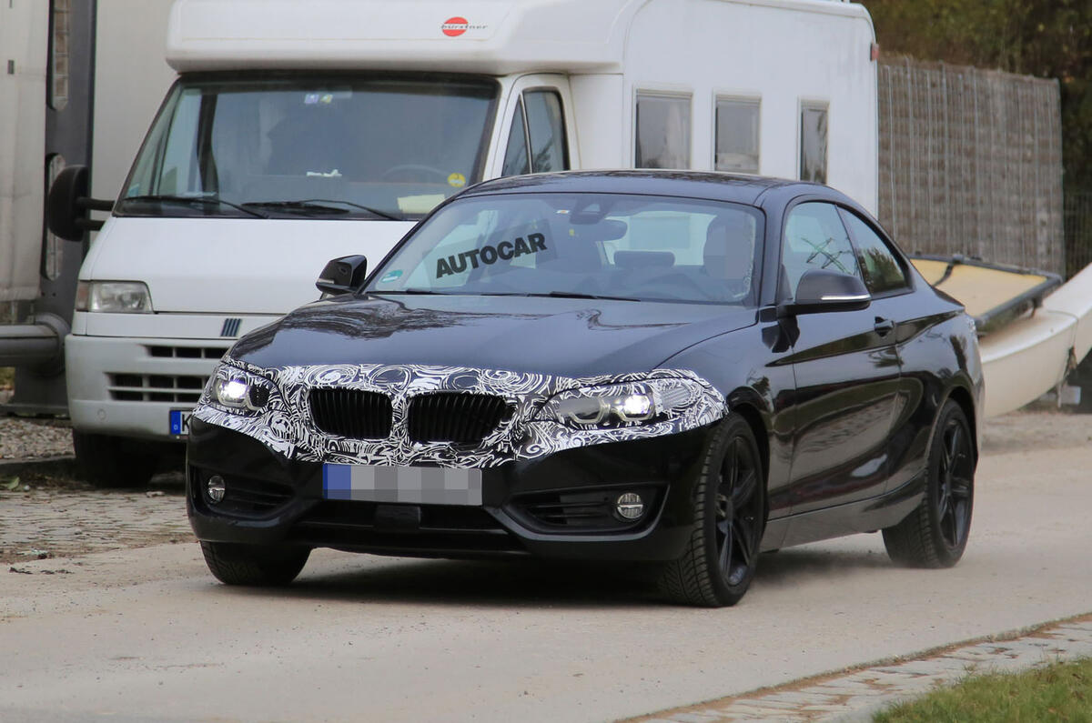 2017 BMW 2 Series spotted testing