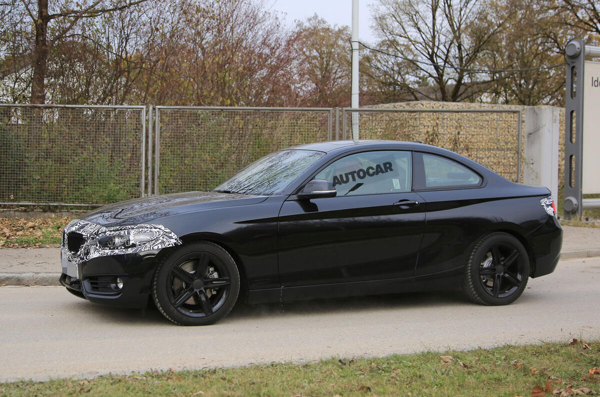 2017 BMW 2 Series spotted testing
