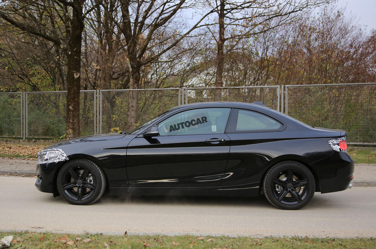 2017 BMW 2 Series spotted testing