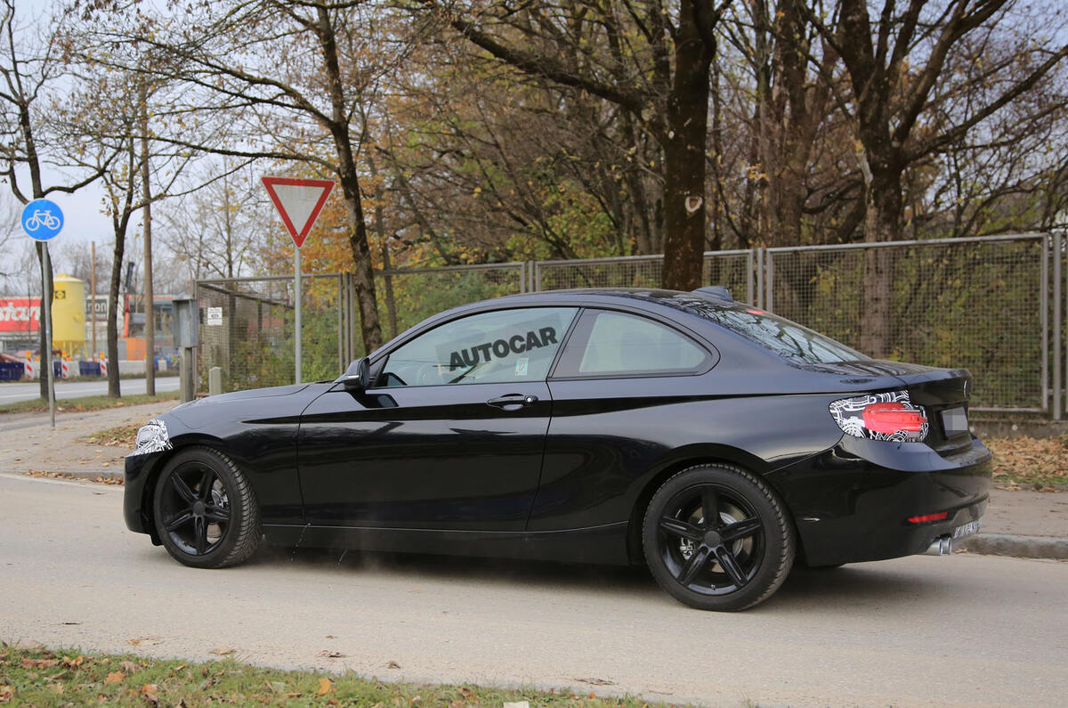 2017 BMW 2 Series spotted testing