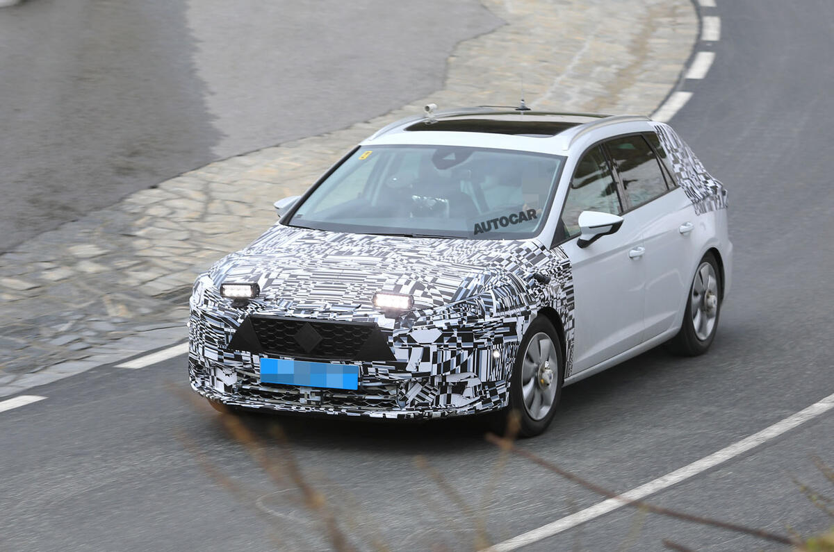 2019 Seat Leon development mule 2019 Seat Leon development mule