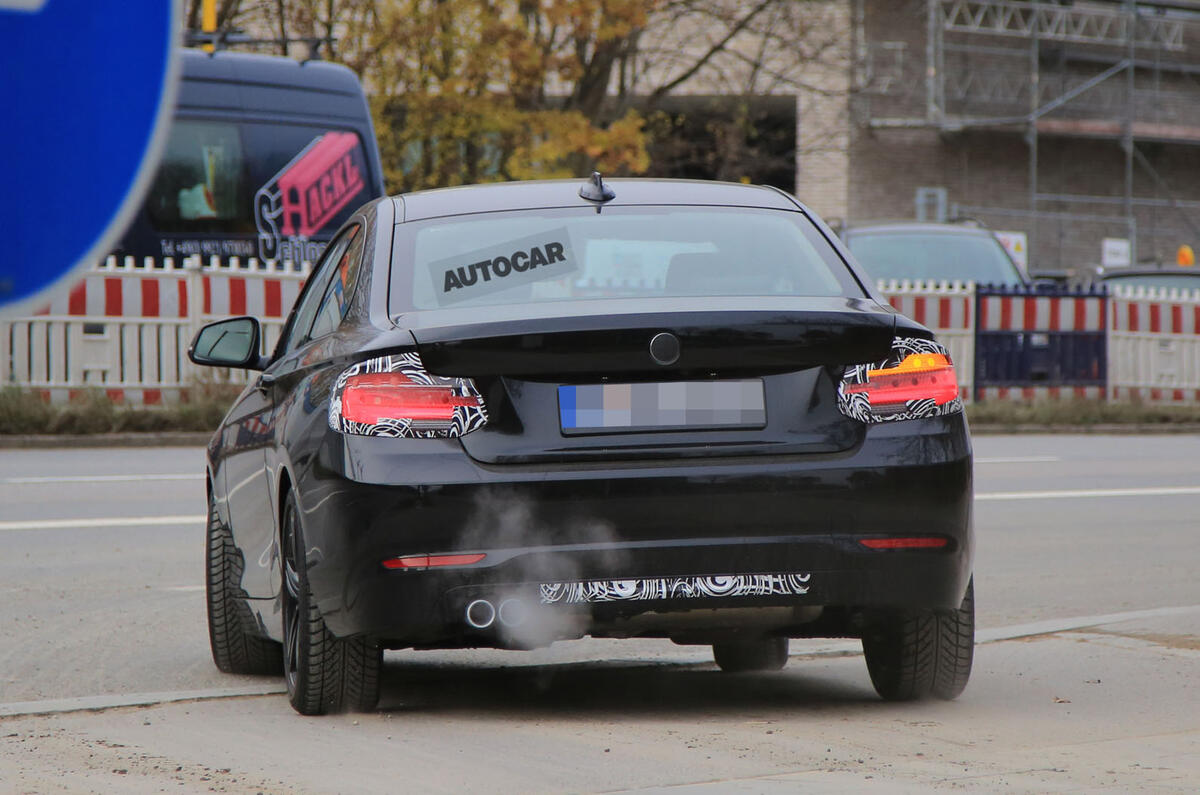 2017 BMW 2 Series spotted testing