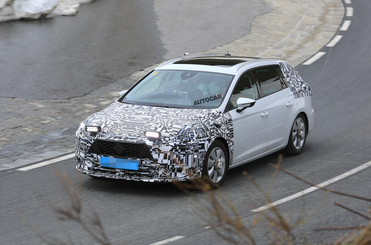 2019 Seat Leon development mule 2019 Seat Leon development mule