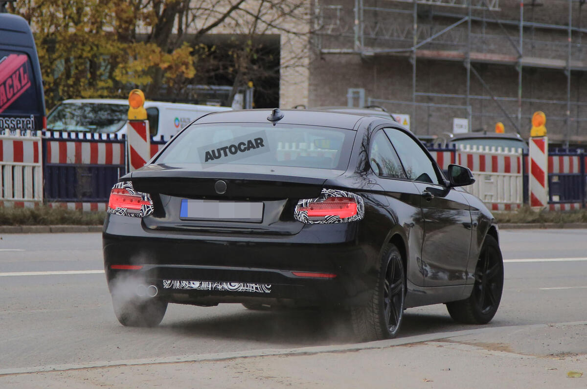 2017 BMW 2 Series spotted testing