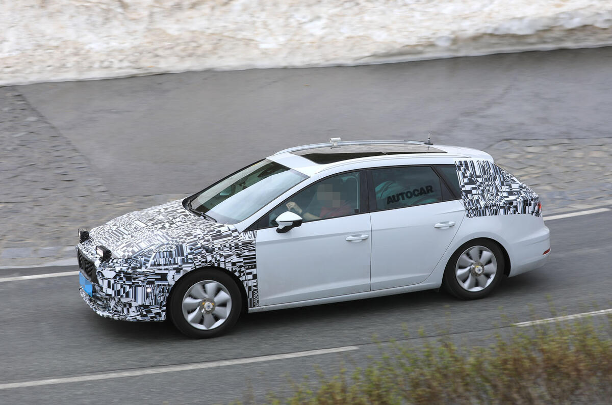 2019 Seat Leon development mule 2019 Seat Leon development mule