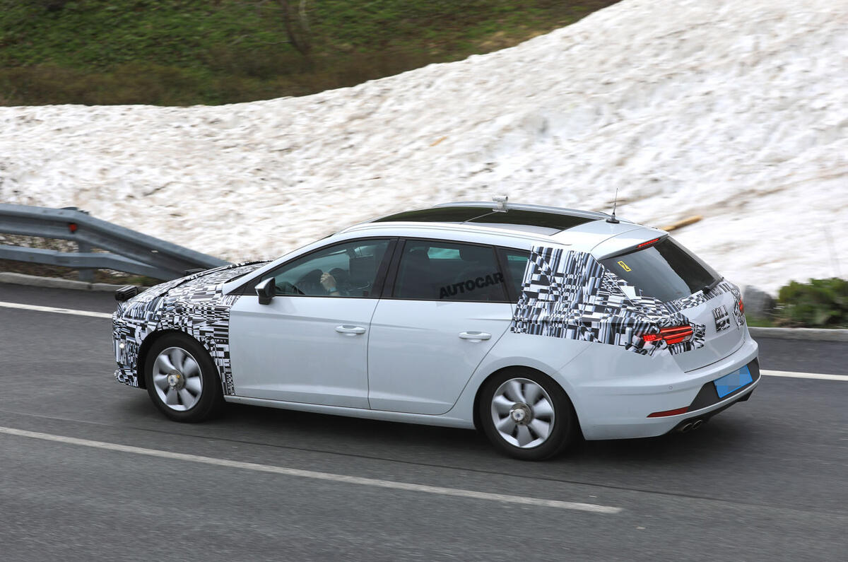 2019 Seat Leon development mule 2019 Seat Leon development mule