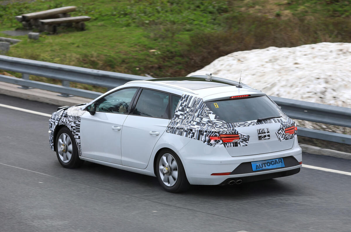 2019 Seat Leon development mule 2019 Seat Leon development mule