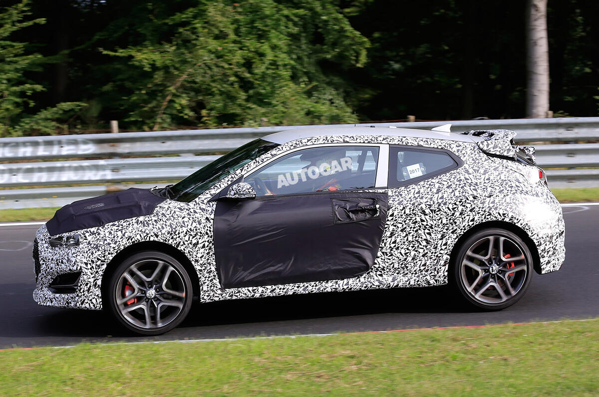 Hyundai Veloster N hot hatch due in 2018 with 275bhp