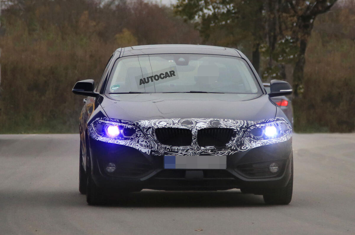 2017 BMW 2 Series spotted testing