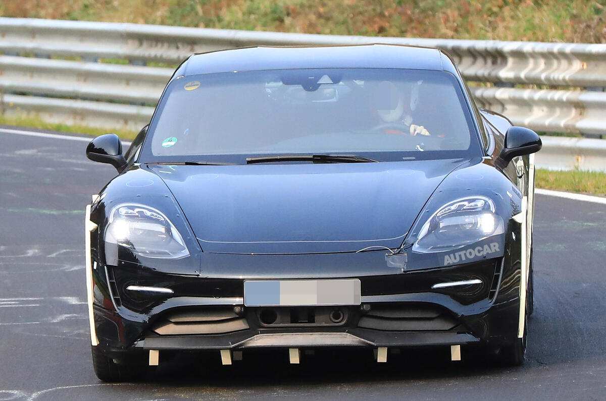 The Porsche Taycan was previously called the Mission E