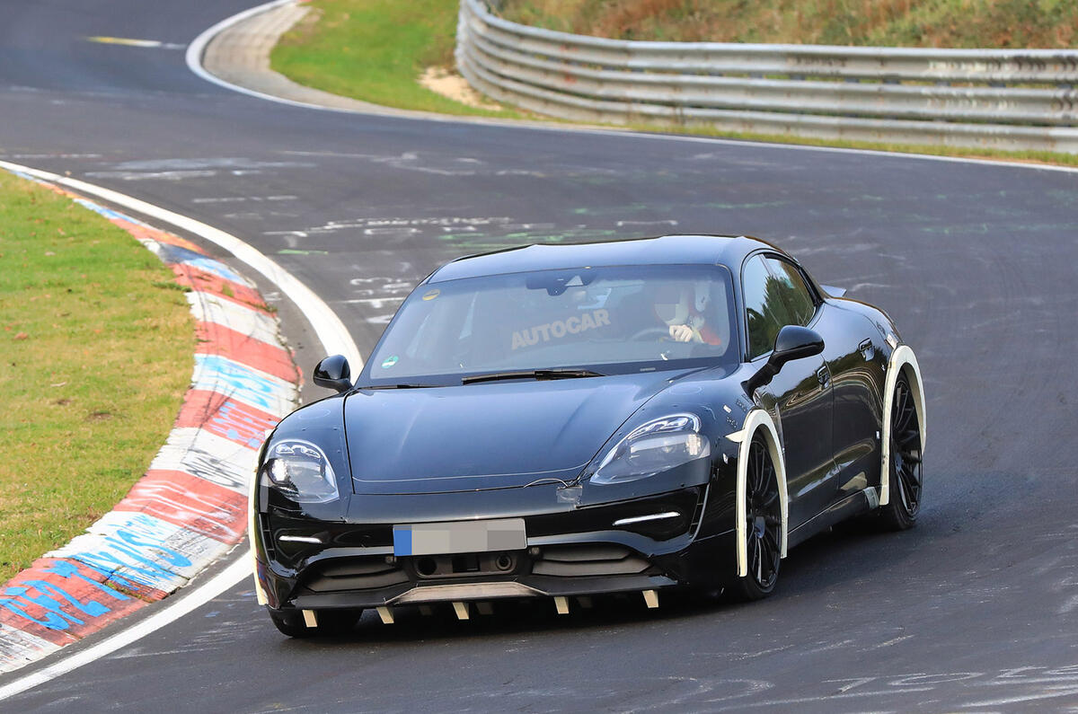 The Porsche Taycan was previously called the Mission E