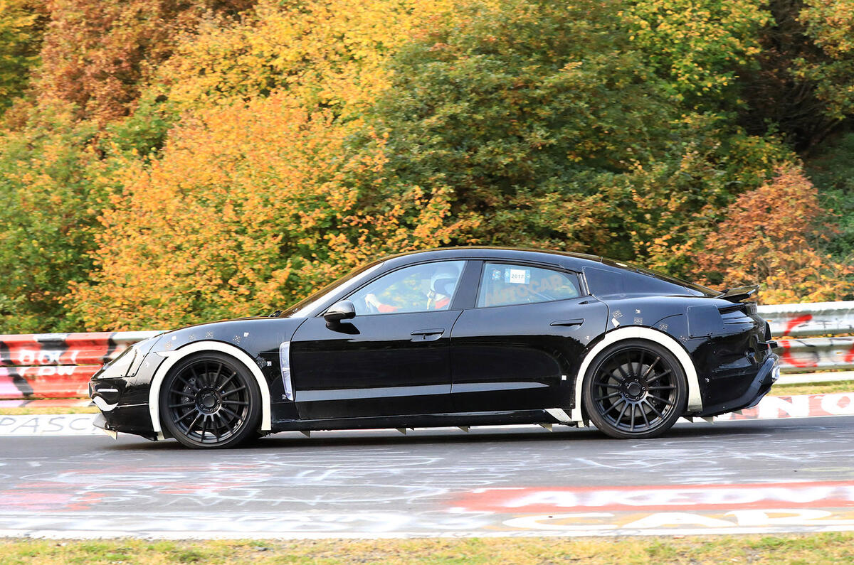 The Porsche Taycan was previously called the Mission E