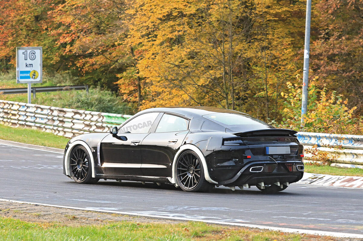 The Porsche Taycan was previously called the Mission E