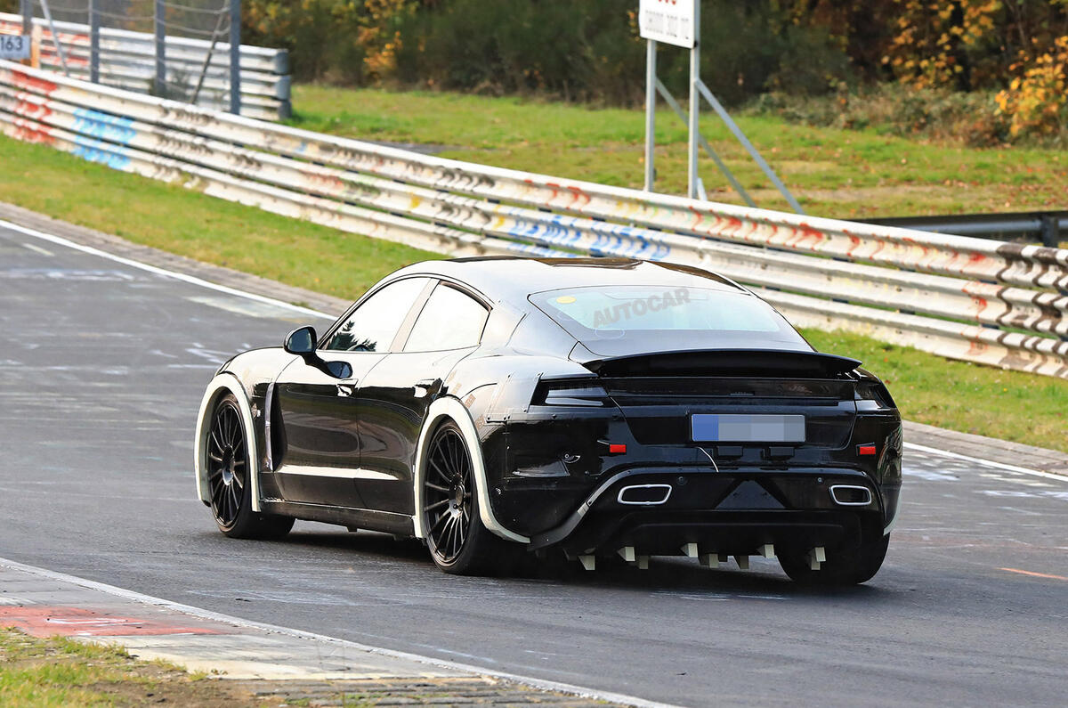 The Porsche Taycan was previously called the Mission E