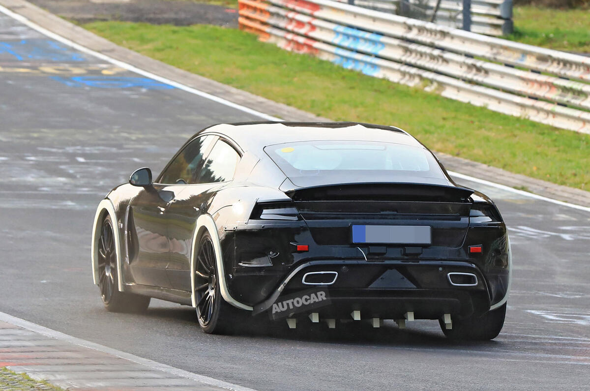 The Porsche Taycan was previously called the Mission E