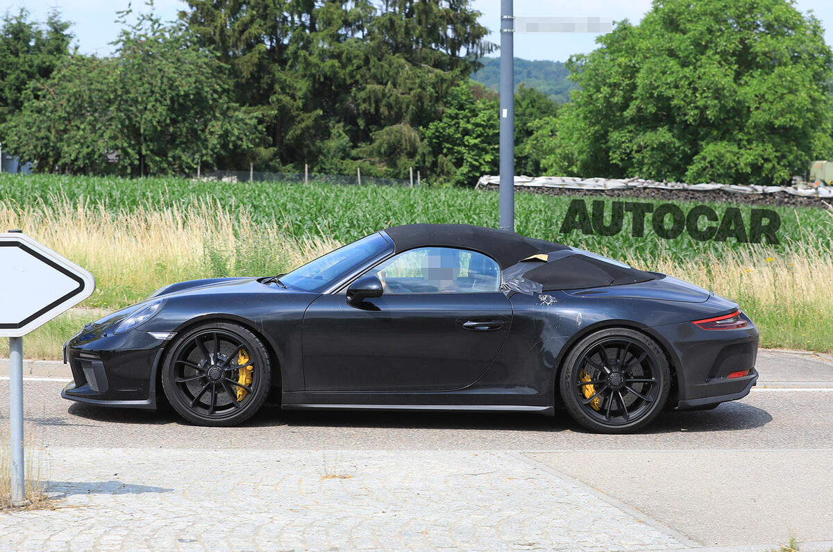 Next Porsche 911 Speedster to get hardcore GT3 running gear