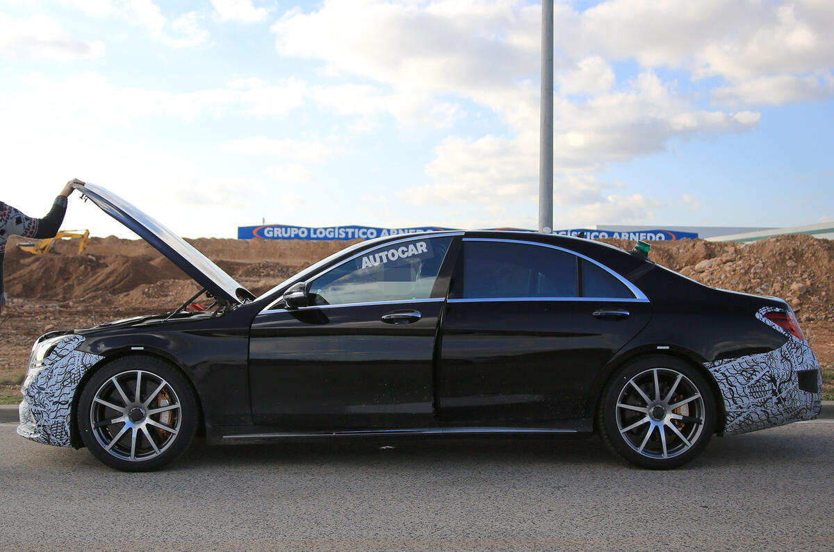 2017 Mercedes-Benz S-Class and AMG S 63 - latest spy pics